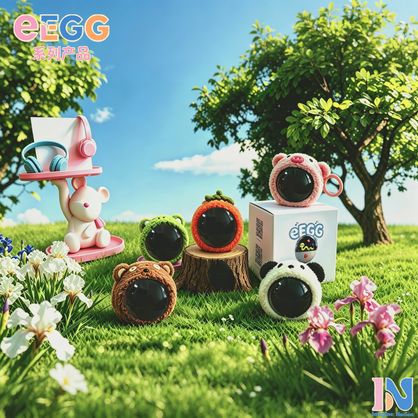eEGG Electronic ball, Your Swing Control Media Player – Shake to Play Video, Music, Games – Long Battery Life – Gifts