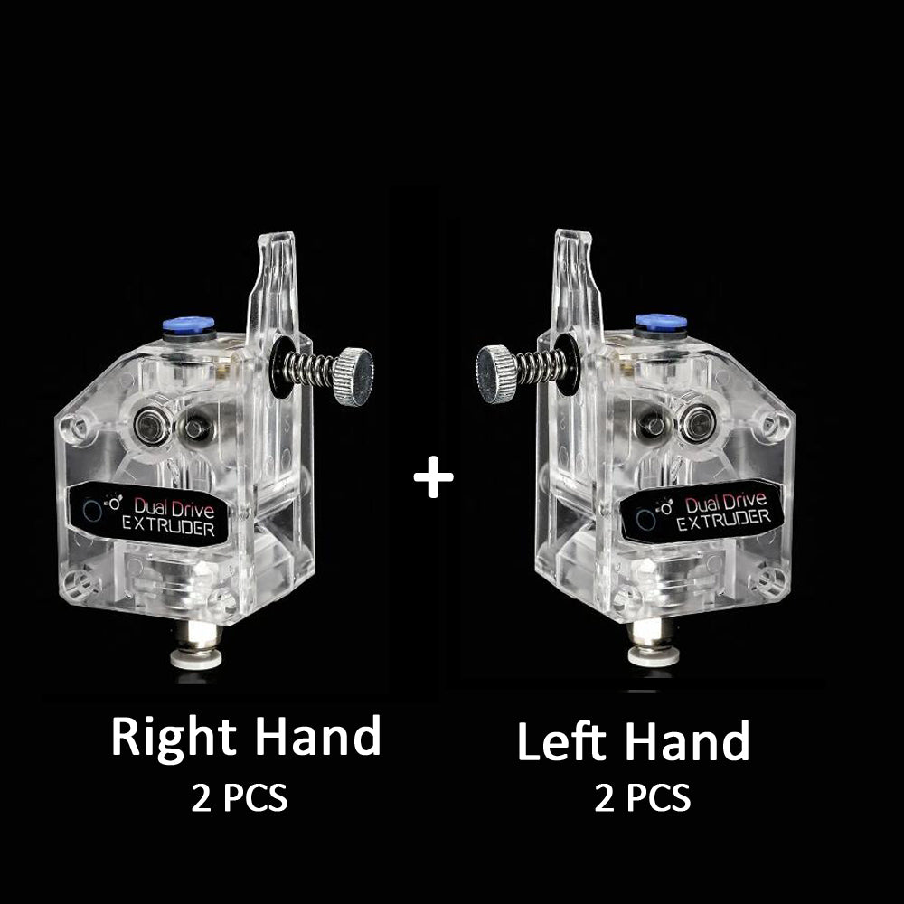 ZONESTAR Dual Gear Extruder Dual Drive Extruder Upgrade Bowden Extruder 1.75mm Filament 3D Printer Parts