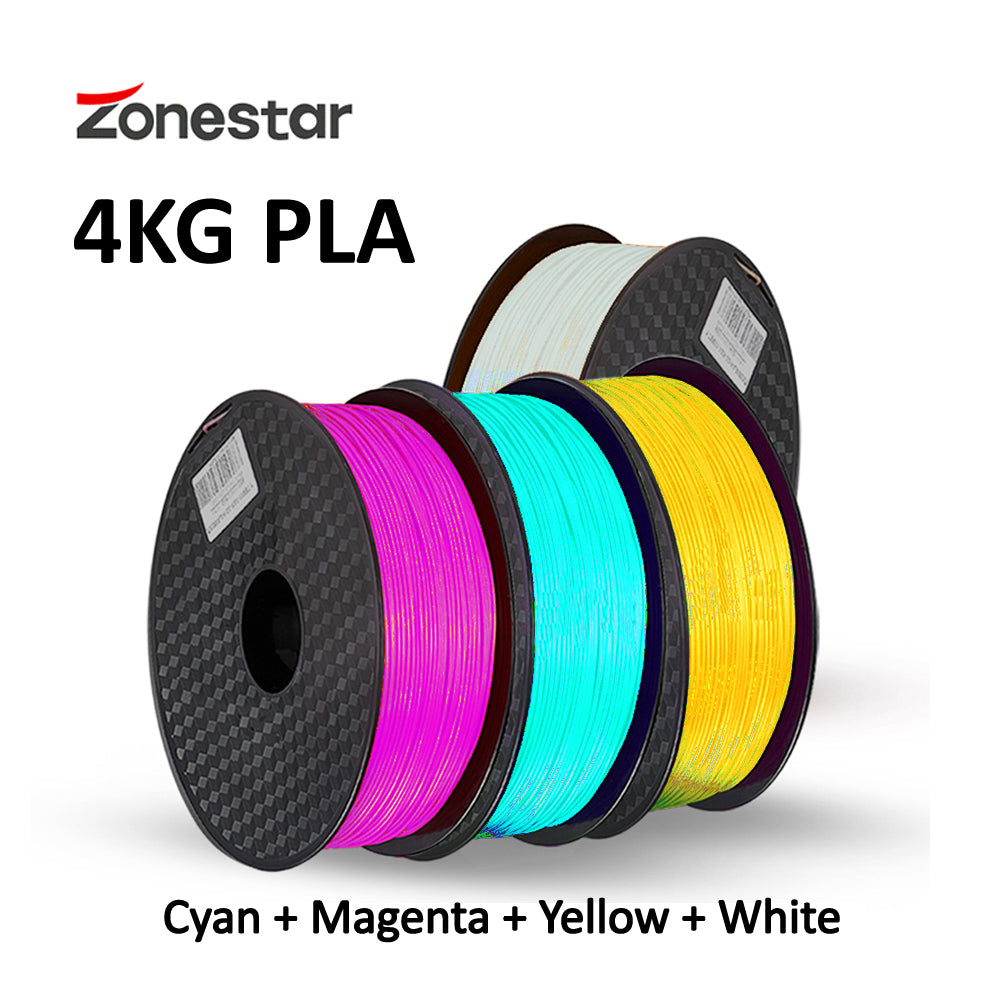 4KG/lot PLA 1.75mm High Quality FDM FFF 3D Printer Filament consumable material For Multi Color