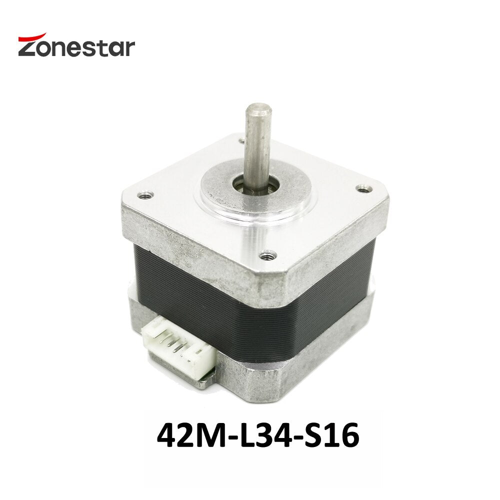 5 PCS Nema17 Stepper Motor 1.8 degree 2 phase 4 Wire Height 22 34 40mm With Cable