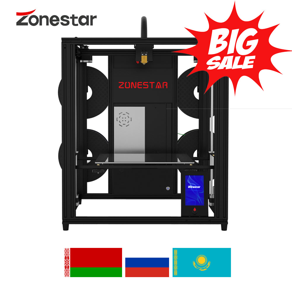 Big Sale Z9V5Pro 4 Extruders Mix Color Large Size 3D DIY K – ZONESTAR Printer Official Store