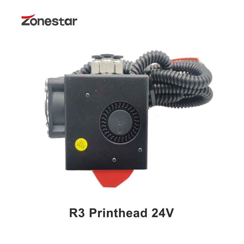 ZONESTAR 3D Printer Update Three Extruder Optional 3-IN-1-OUT 3-IN-2-OUT 3-IN-3-OUT 24V HOTEND Mix