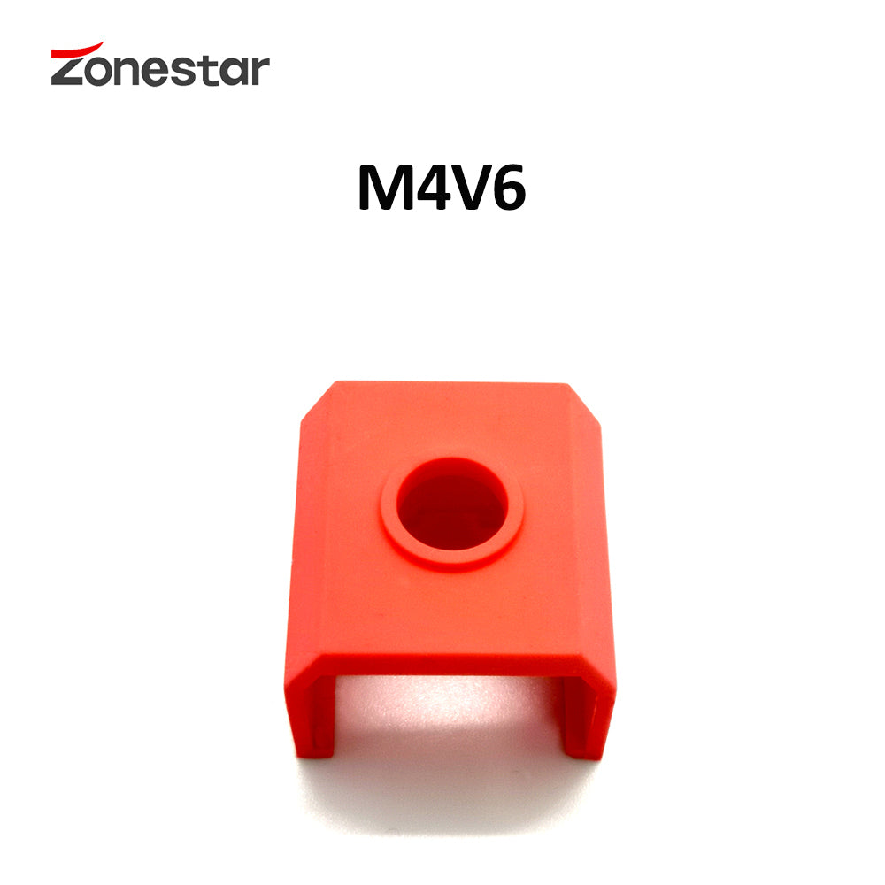 Silicone Sleeve Hotend Protector Heat Block Cover Heater Socks Volcano MK8 I3 3DV6 For ZONESTAR 3D Printer M4V6 E4 DDE