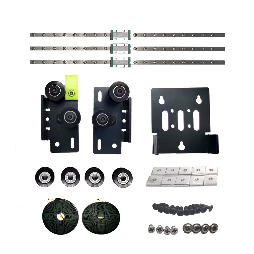 Nova chegada kit de atualização trilho linear impressora 3d para zonestar z9v5pro mgn9h slider peças impressora 3d