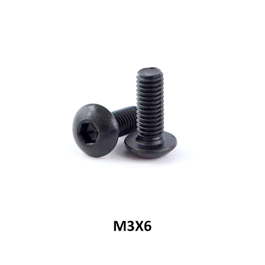 5Pcs/Pack Clearance Hardware Parts Mixed Round Head Hexagonal Socket Screws Kit DIY 3D Printer Maintenance Accessories