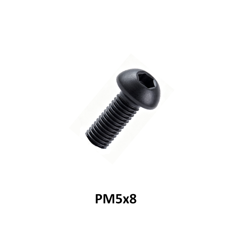 5Pcs/Pack Clearance Hardware Parts Mixed Round Head Hexagonal Socket Screws Kit DIY 3D Printer Maintenance Accessories