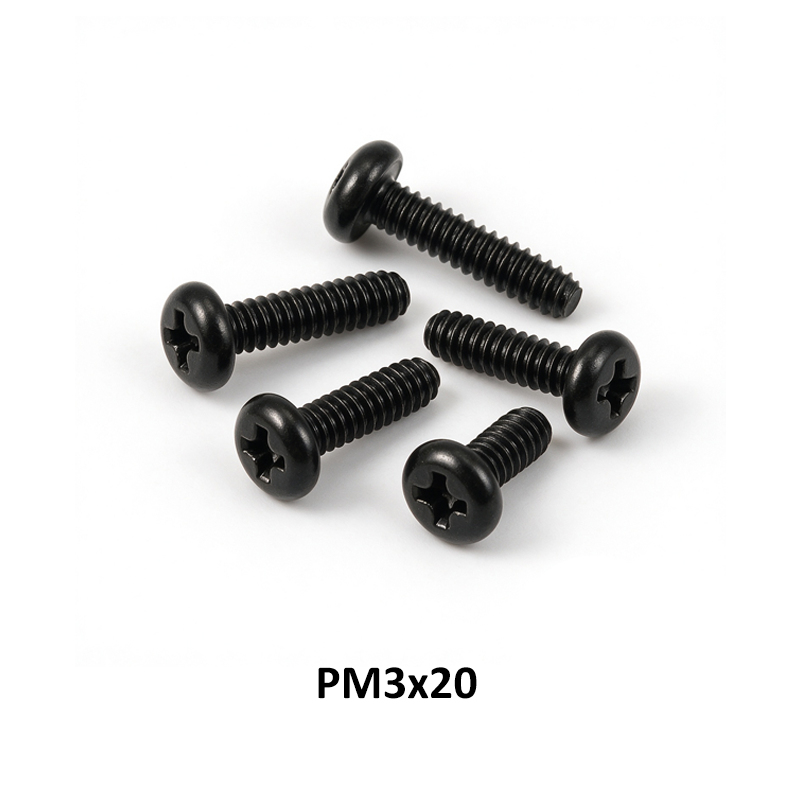 5Pcs/Pack Clearance Hardware Parts Mixed Pan Head Phillips Screw Kit DIY 3D Printer Maintenance Accessories