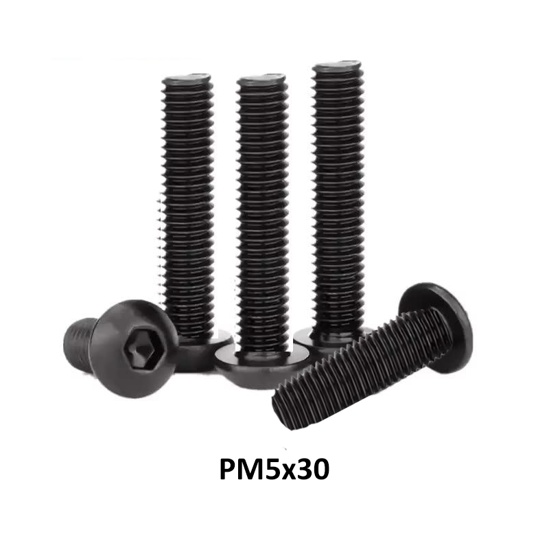 5Pcs/Pack Clearance Hardware Parts Mixed Round Head Hexagonal Socket Screws Kit DIY 3D Printer Maintenance Accessories