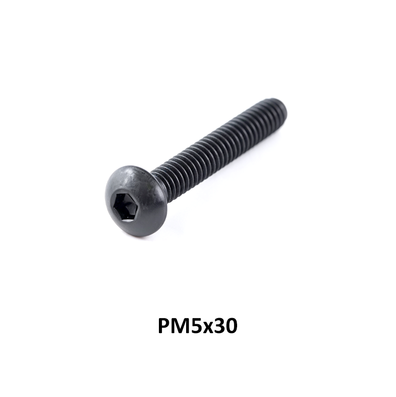 5Pcs/Pack Clearance Hardware Parts Mixed Round Head Hexagonal Socket Screws Kit DIY 3D Printer Maintenance Accessories