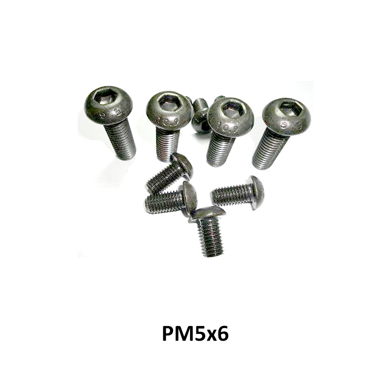 5Pcs/Pack Clearance Hardware Parts Mixed Round Head Hexagonal Socket Screws Kit DIY 3D Printer Maintenance Accessories