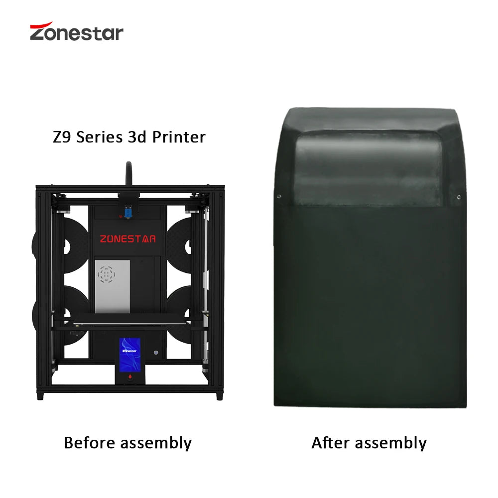 Capa multifuncional à prova de fogo à prova de poeira e temperatura constante para impressora 3D Z9V5