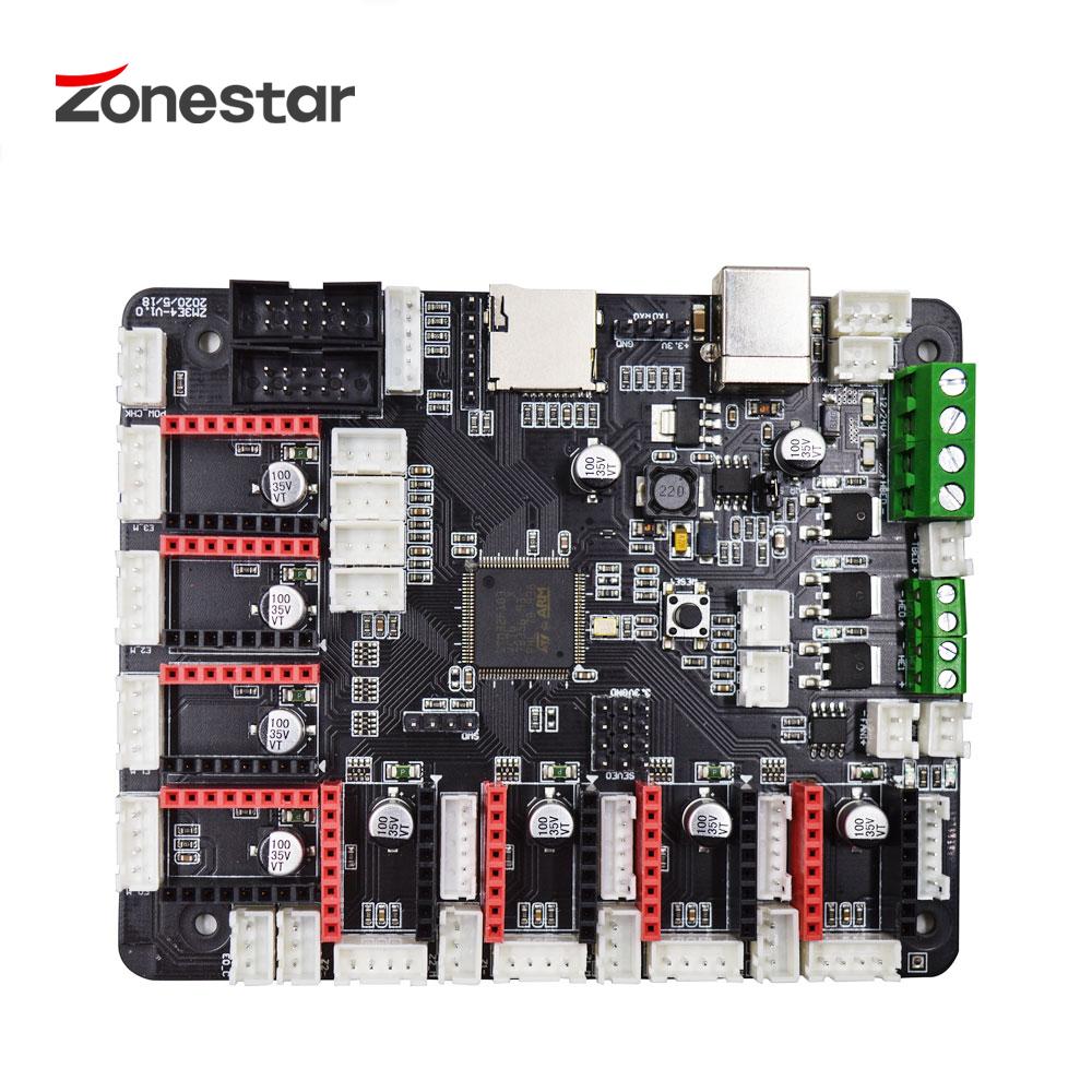 ZONESTAR ZM3E4 32-bits 3D Printer Control Board Motherboard Support 8 ...
