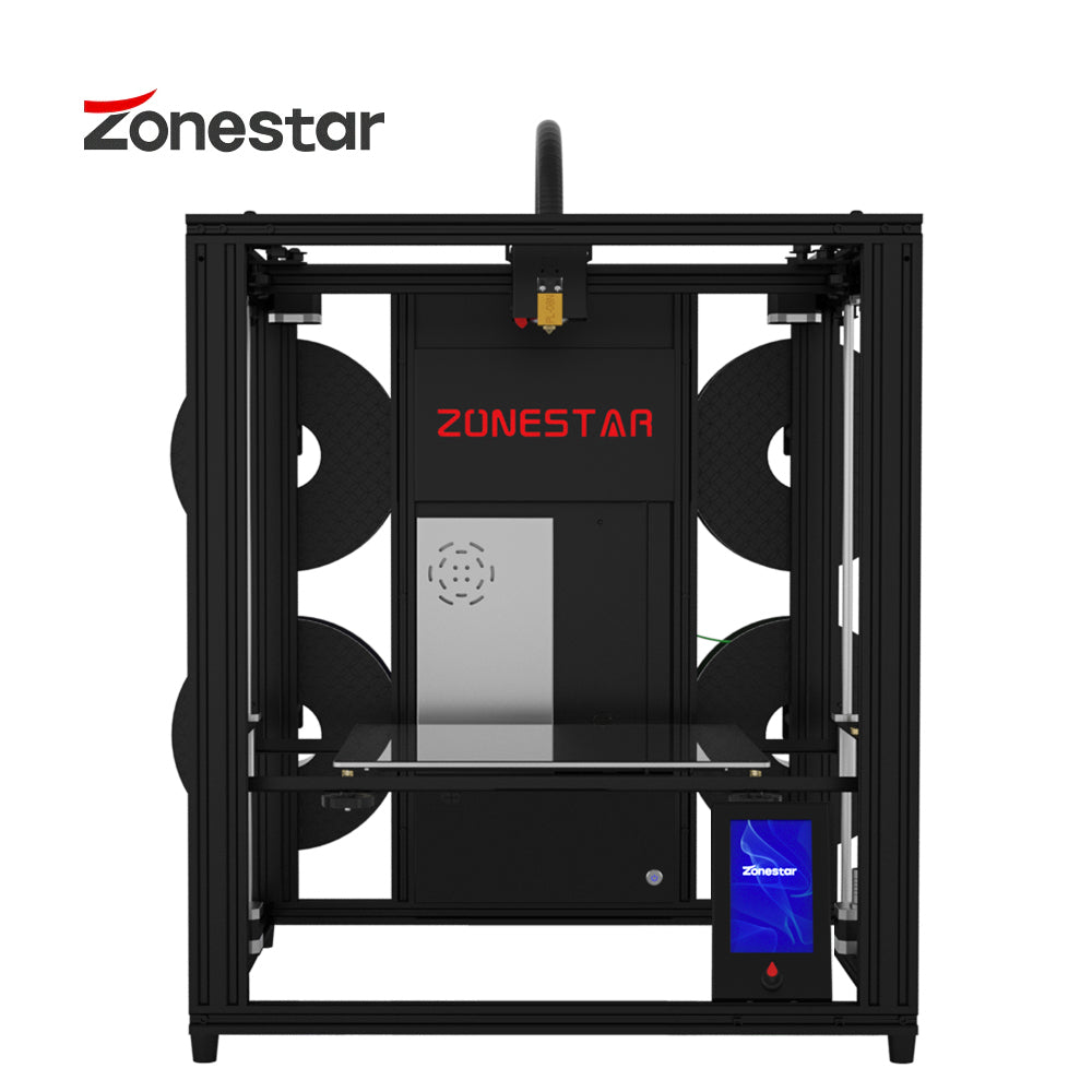 Venda Flash Z9v5pro 4 extrusoras cores misturadas tamanho grande fdm impressora 3d kit diy envio apenas da rússia 