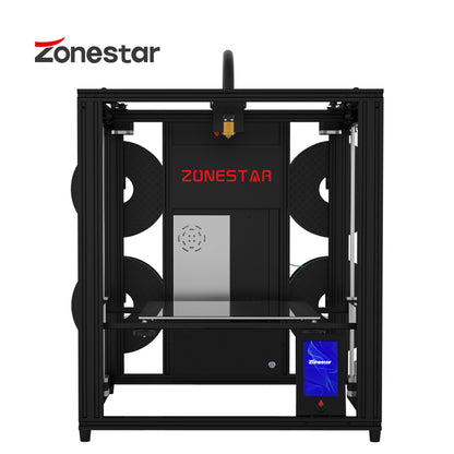 Big Sale Z9V5Pro 4 Extruders Mix Color Large Size FDM 3D Printer DIY Kit Ship From Brazil Canada Mexico Chile