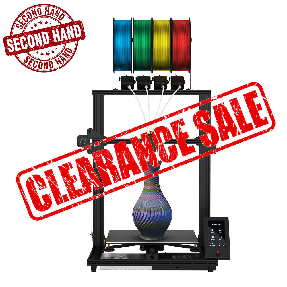 Clearance Sale Second Hand Classical Structure Z8PM4Pro 4 Extruders Mix Color Large Size FDM 3D Printer DIY Kit
