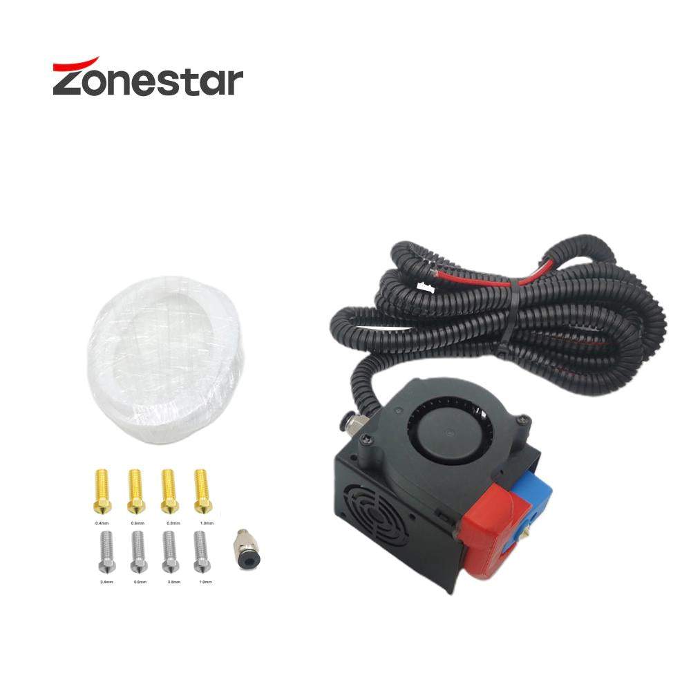ZONESTAR High Flow, schneller Druck, Hochtemperatur-Hotend-Montage, einfarbig, 1,75 mm Filament 