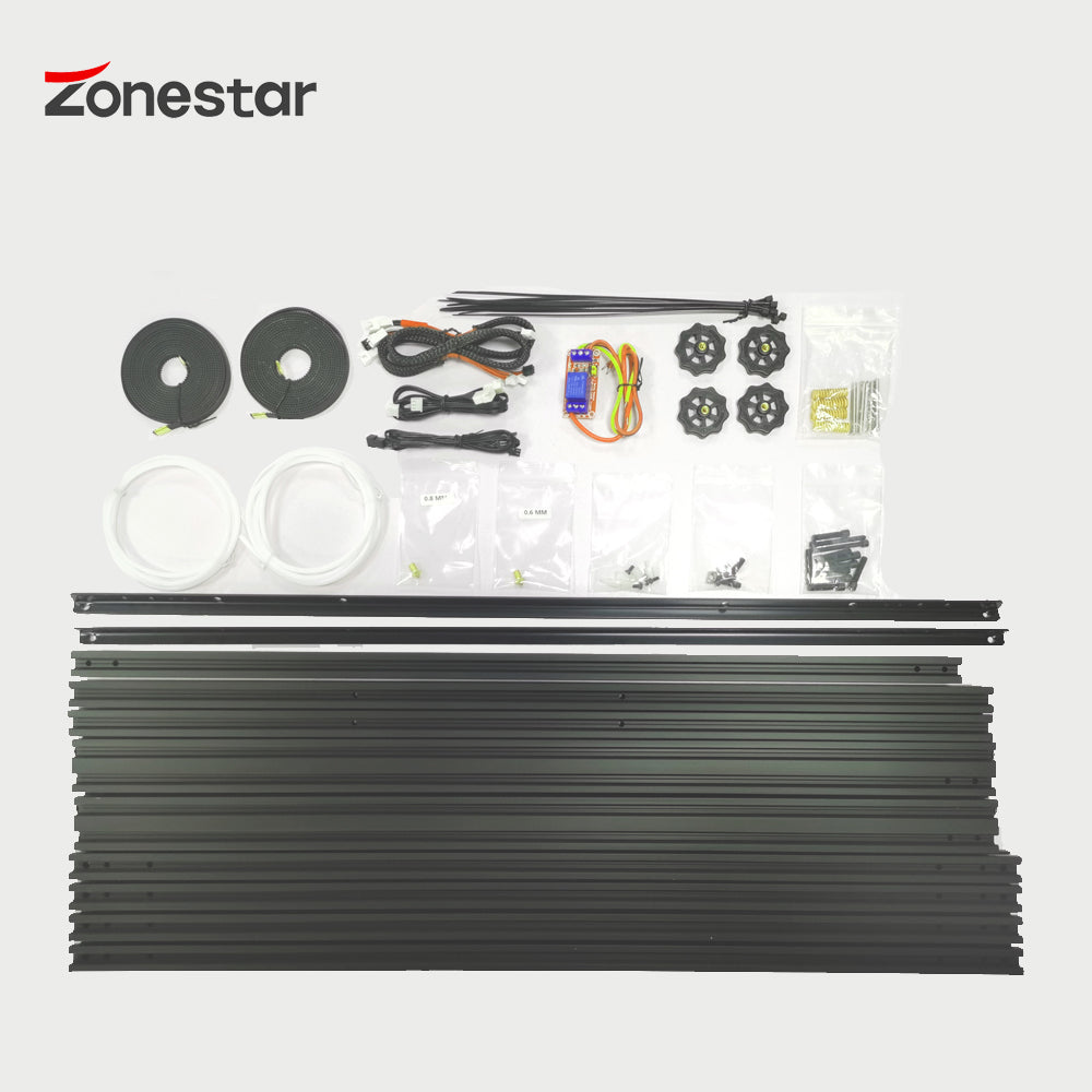 Peças do kit de atualização de tamanho grande ZONESTAR Z9V5 500x500mm