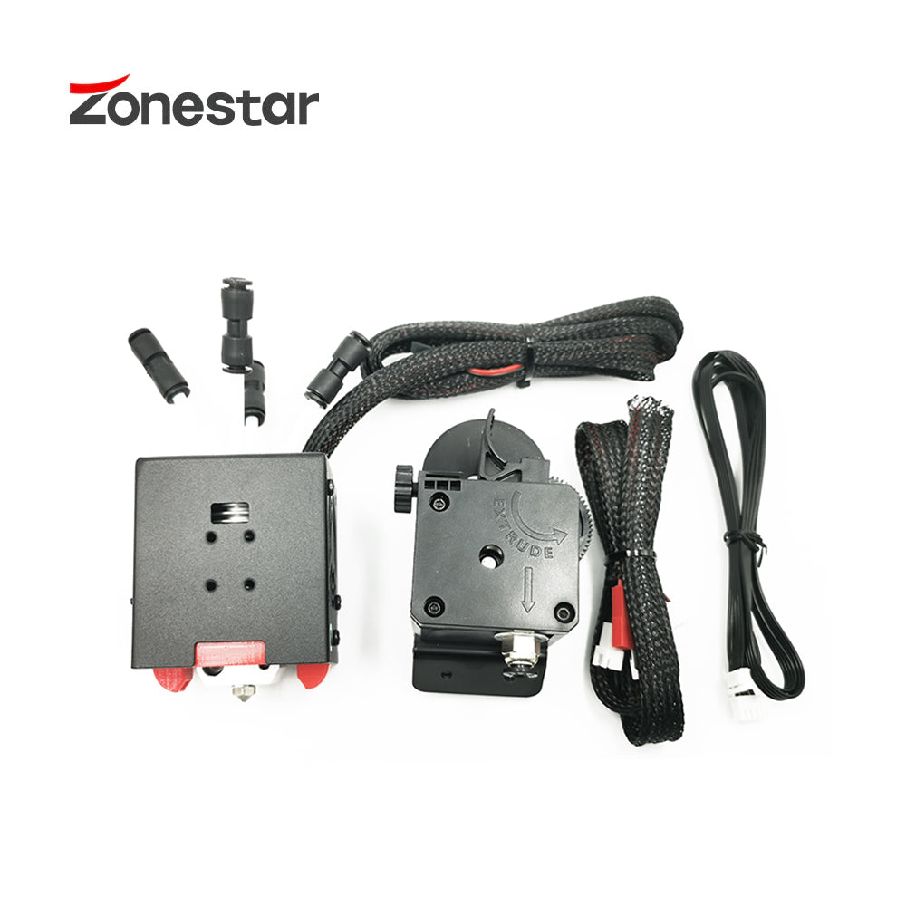 ZONESTAR 4 Extruders Upgrade Z8PM3 Upgrade to Z8PM4Pro Parts Combine 4.3" TFT-LCD 4-IN-1-OUT M4V6 Mix Cilor Hotend Extruder