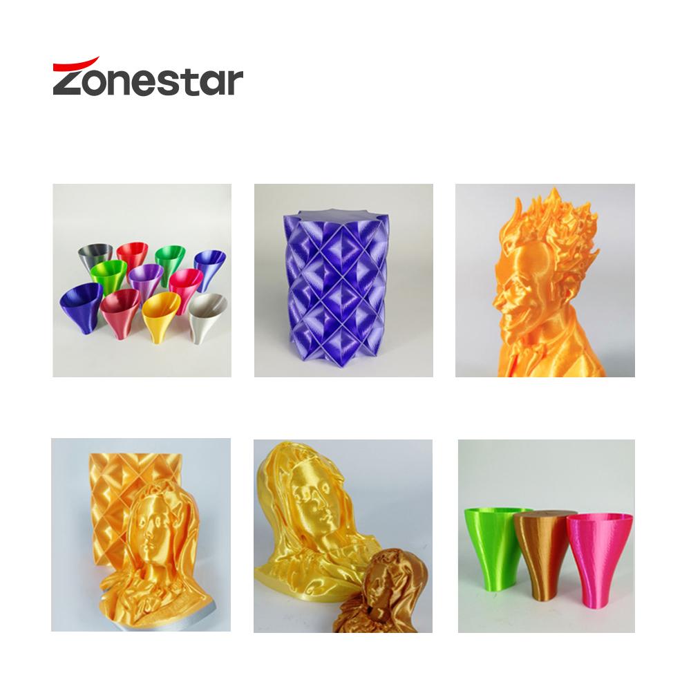 Venda Quente Filamento de impressora 3d pla de seda 4 tamanhos pla 1.75mm