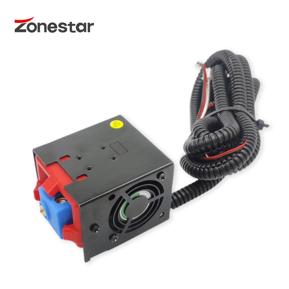ZONESTAR Multi Color 4-IN-1-OUT Non Mix Color E4 Hotend Extrusora Cabeça de impressão Peças de impressora 3D