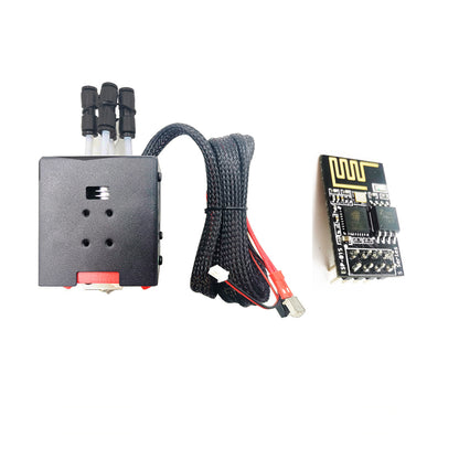 ZONESTAR M4V6 the 6th Version M4 4-IN-1-OUT Mix Color Hotend Assembly Four Colors Printhead Nozzle 1.75mm Filament Printer