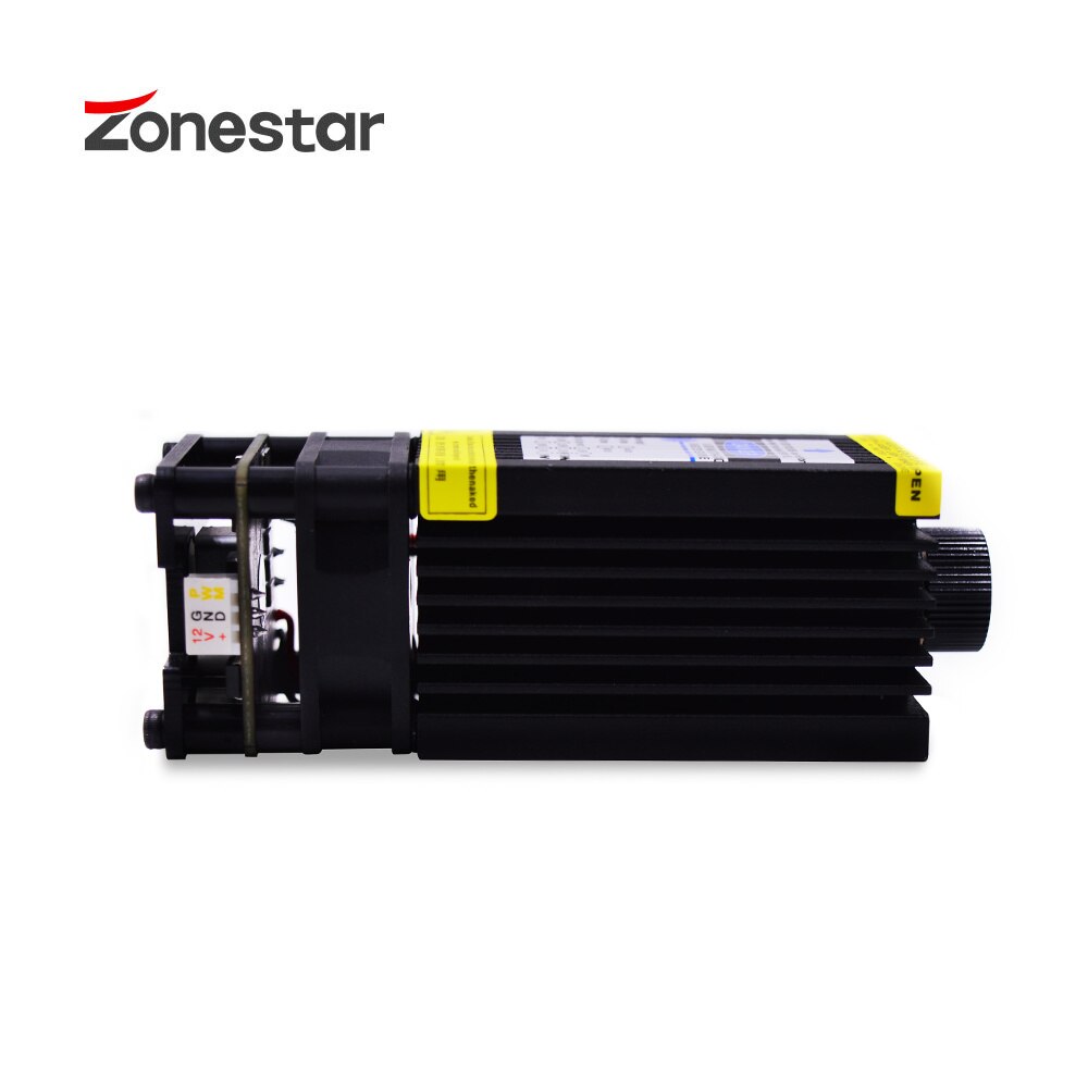 Zonestar atualização 5500 mw gravador a laser kit diy venda quente máquina de marcação corte fácil montagem para impressora 3d