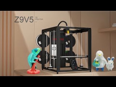 3D Theater! razor3D 当時物 Encolse Frame 4 Extruders Multi Color FDM 3D Printer Z9V5Pro